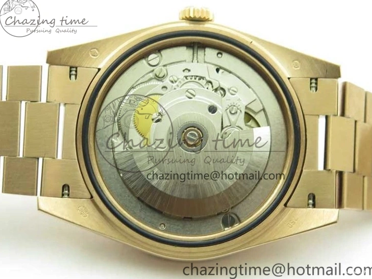 on 904 228239 Day-Date Version Dial President Stick Markers A2836 Bracelet RG RG RG New BP Dial 40mm 0313